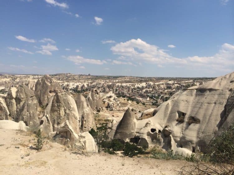 Beeindruckende Felsen in Kappadokien