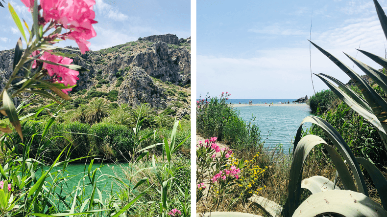 Preveli ist sicherlich der bekannteste Strand im Süden Kretas.