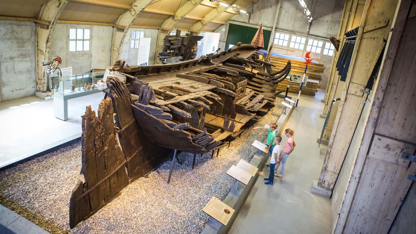 Im interaktiven Museum Batavialand könnt ihr einiges über Flevoland lernen (Copyright: Pluim Fotografie)