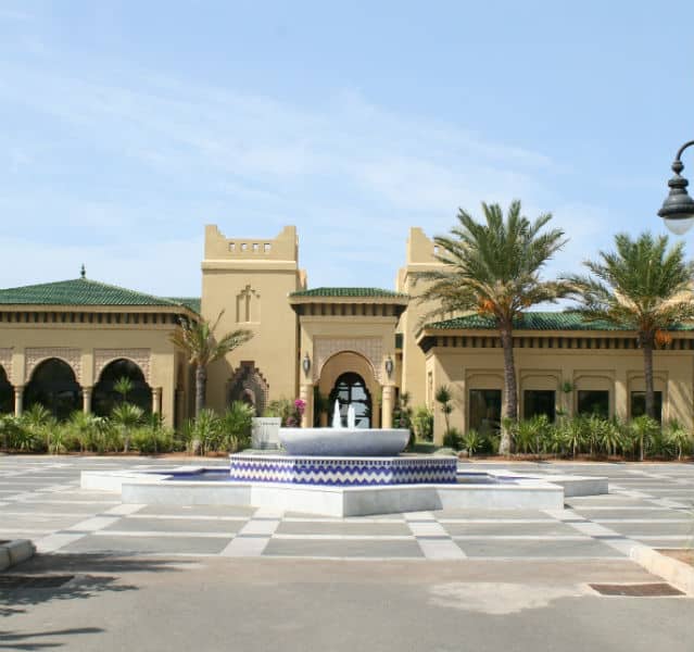 Orientalisch-edel: Der Mazagan Spa in Casablanca ist in einem eigenen, Marokkotypischen Gebäude untergebracht – Fotos (2): Gehm