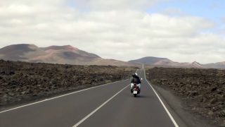 Motorrad fahren auf Lanzarote