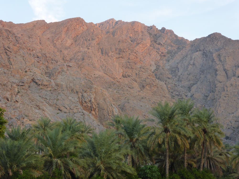 Bergmassiv im Oman