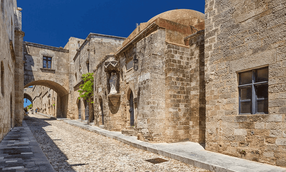 Die Ritterstraße ist zentrale Ader der Oberstadt.