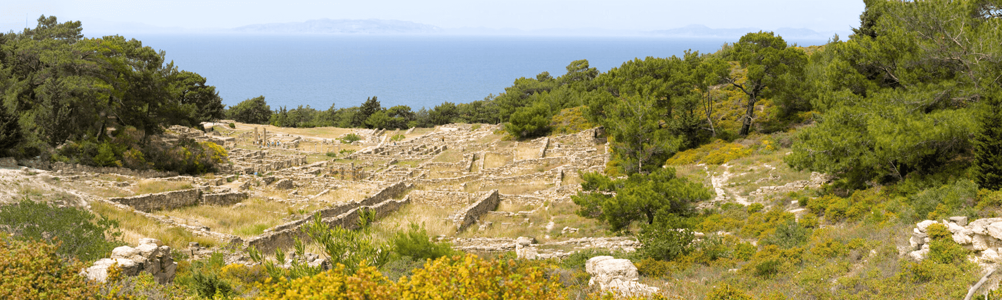 Die Ruinen von Kamiros.