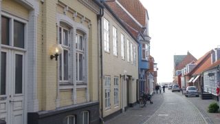 Süße Häuser in Ringkøbing