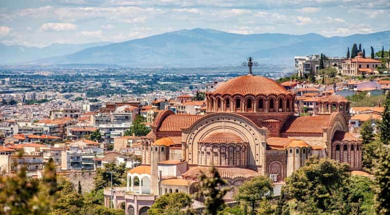 13 Kirchen prägen das Stadtbild von Thessaloniki; gemeinsam mit einem byzantinischen Bad und der alten Stadtmauer wurden sie zum UNESCO-Welterbe erkoren