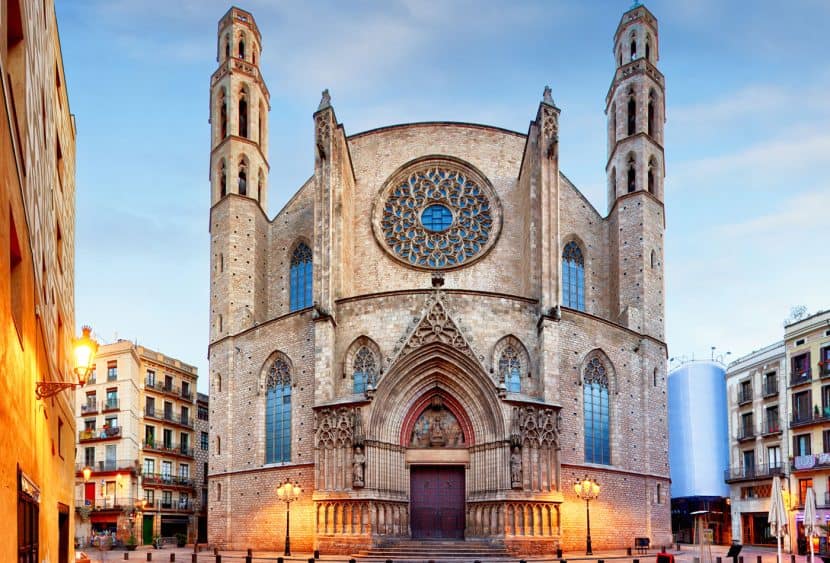 Gotische Kirche in Barcelona: Santa Maria del Mar