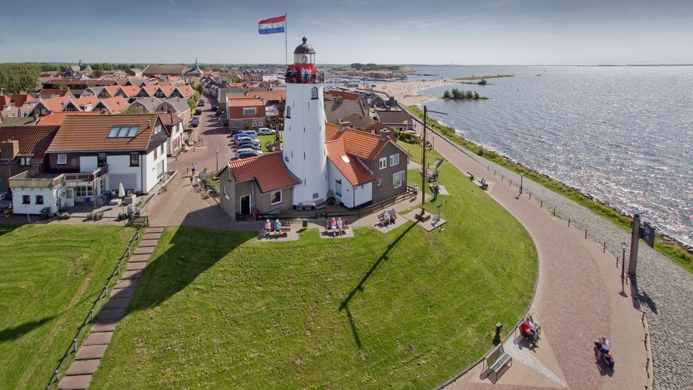 Das hübsche Fischerdörfchen Urk (Copyright: Tourist Info Urk)