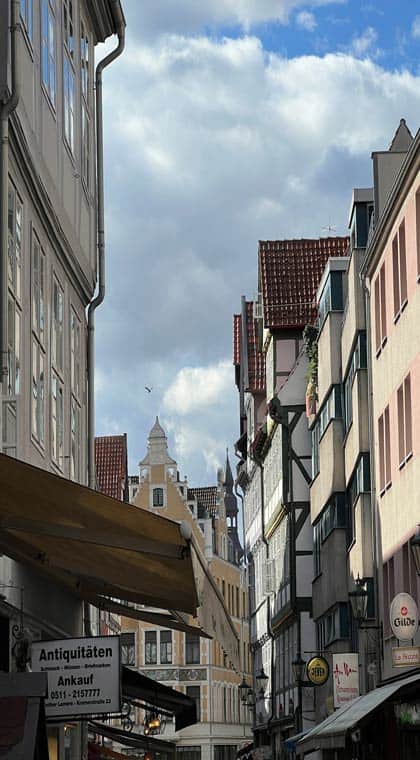 Hannover Vierkirchenblick Neustädter Kirche