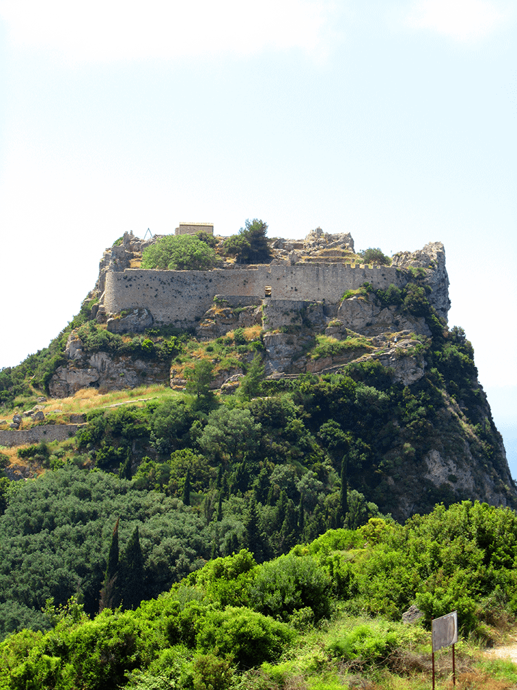 Angelokastro die Tyrannenburg auf Korfu