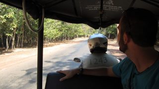 An zweiten Tag bevorzugen wir dann doch die entspanntere Tuktuk-Variante