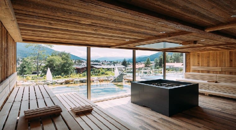 Sauna im Astoria Resort Tirol
