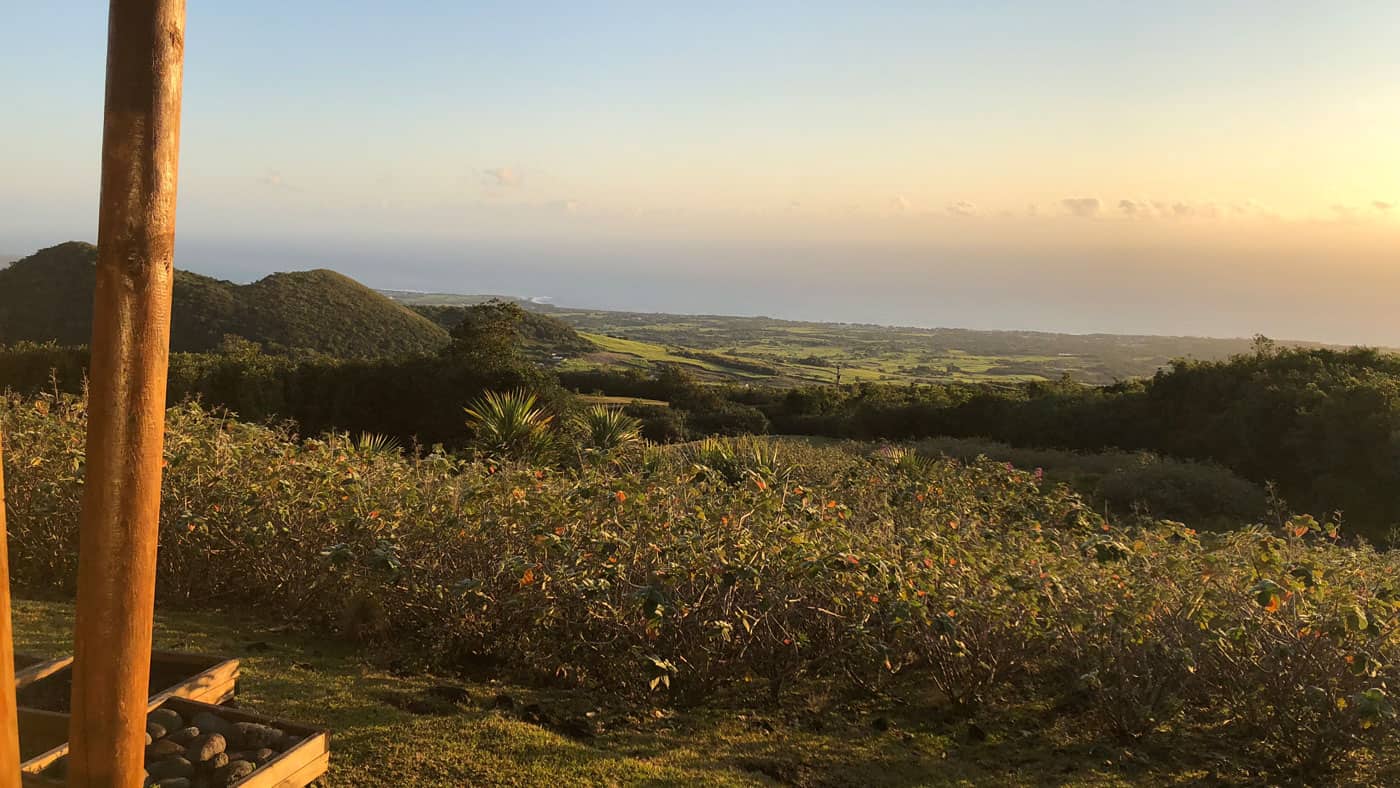 Ausblick von der Diana dea Lodge