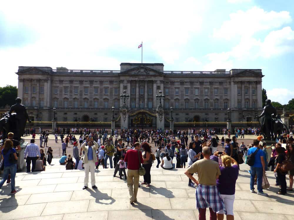 Darf natürlich nicht fehlen: Der Buckingham Palace in London