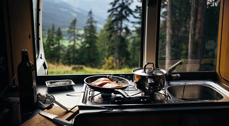 Campingküche Checkliste Wohnmobil Urlaub