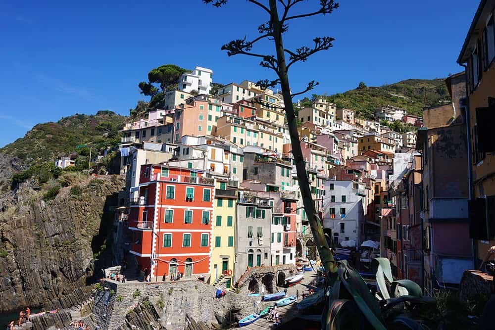 Die bunten Häuser von Cinque Terre