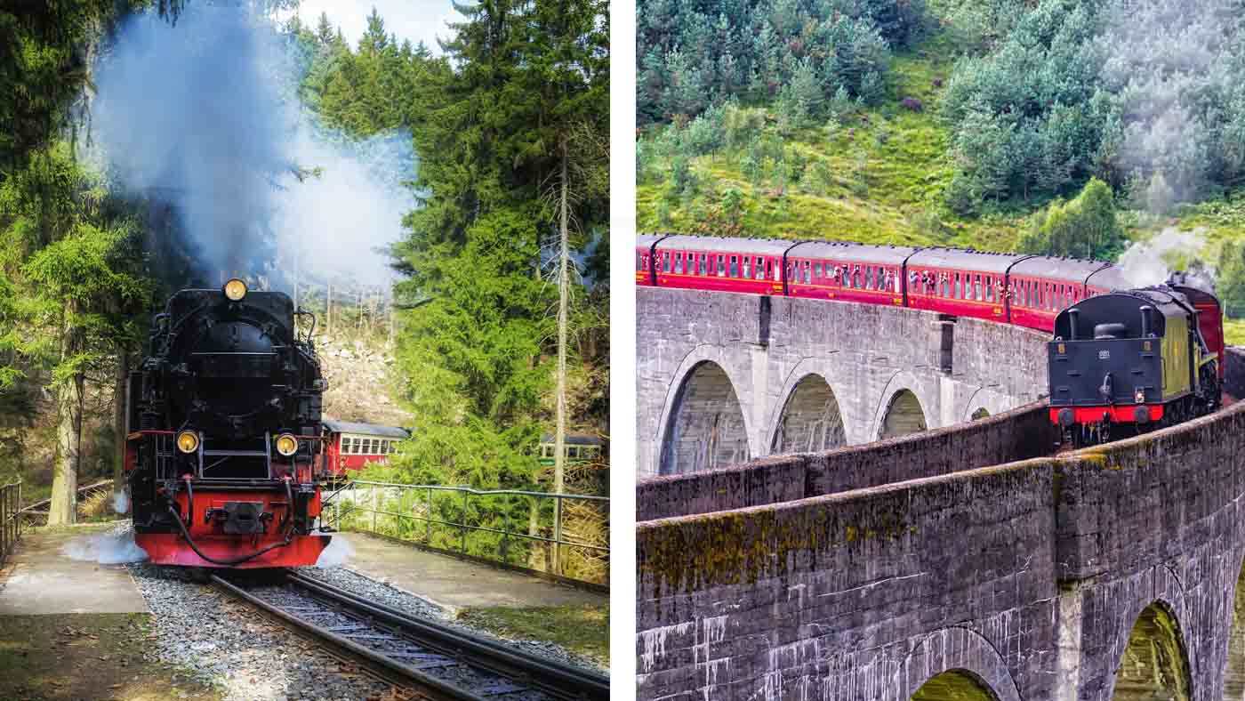 Brockenbahn im Harz oder Jacobite Steam Train in Schottland?