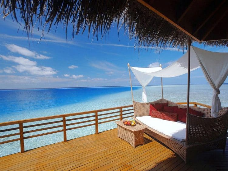 Ausblick von der Terrasse