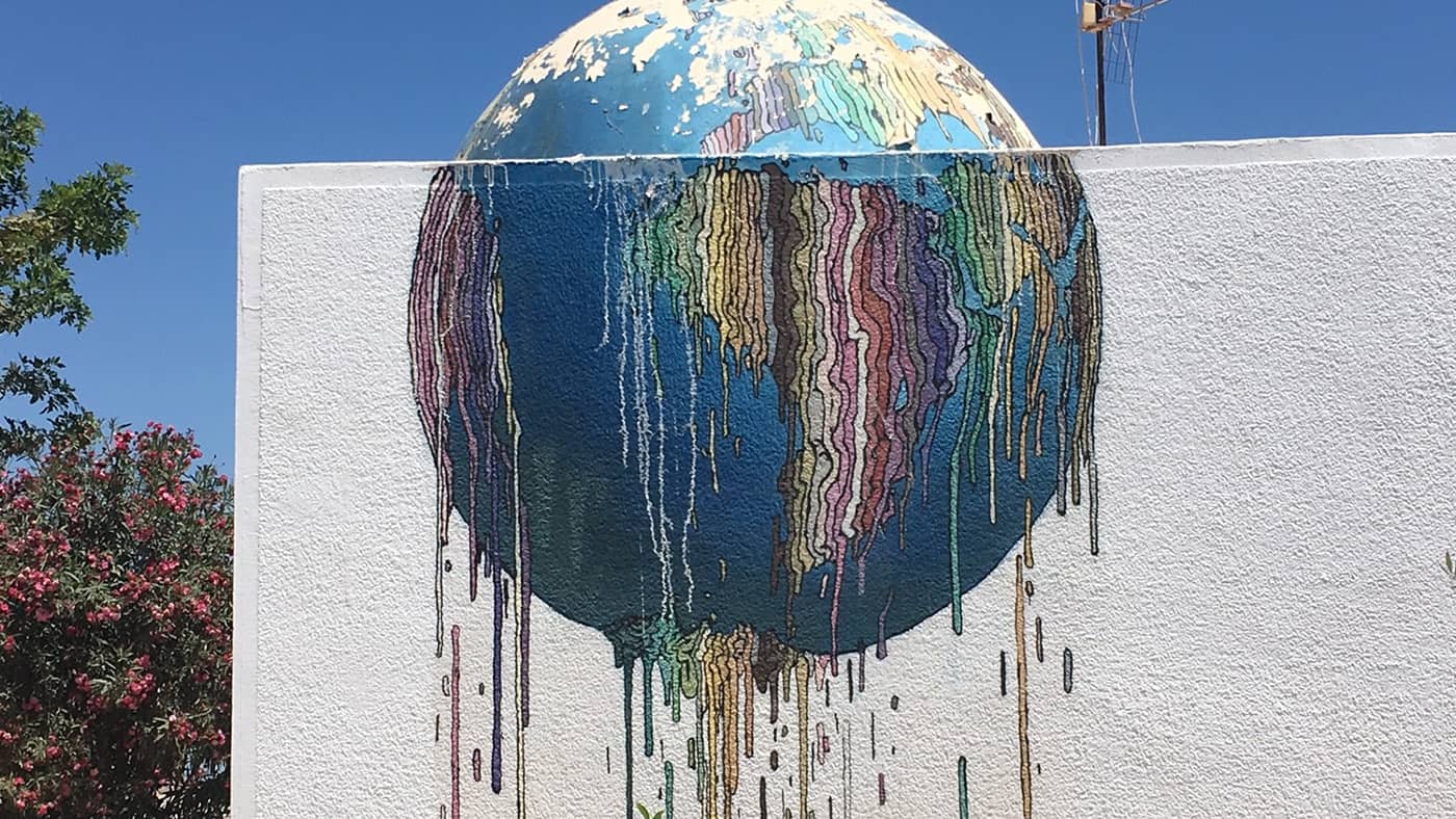 In "Djerba Hood" findet man unzählige dieser einzigartigen Graffitis