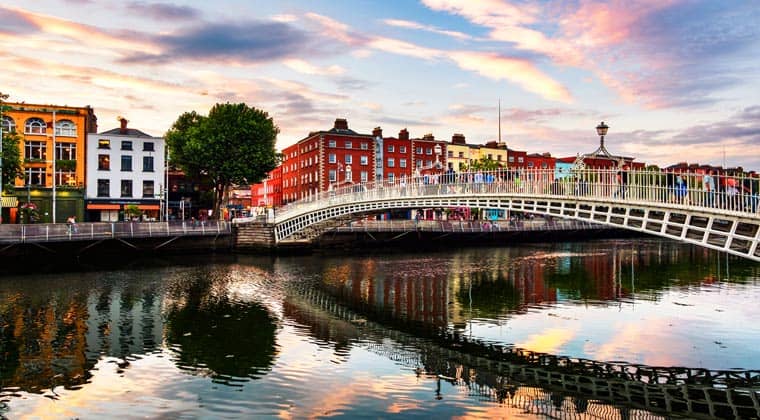 Irland Dublin Penny Bridge