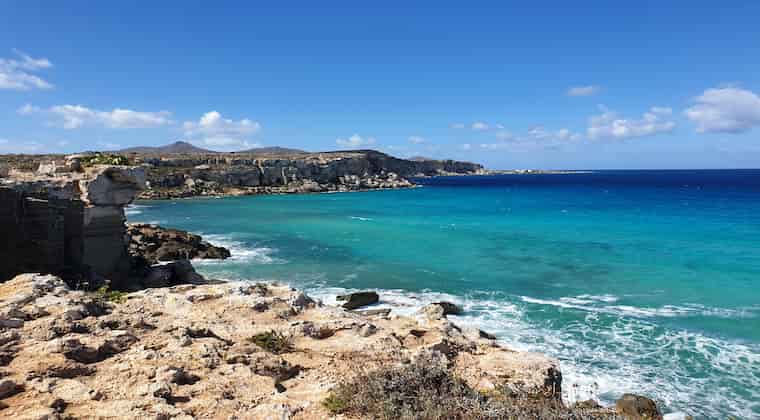 Bucht Cala Rossa Favignana