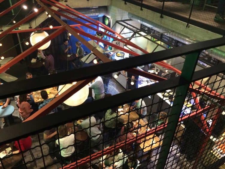 Eine riesengroße Foodhalle in Madrid