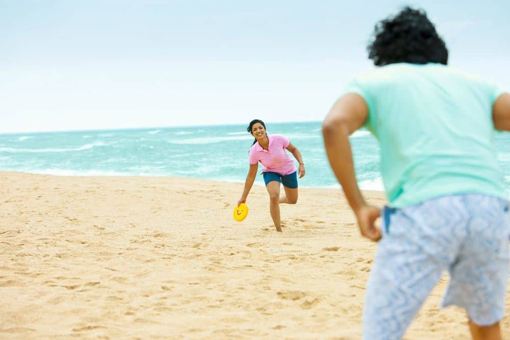 Frisbee bringt gute Laune und viel Bewegung!