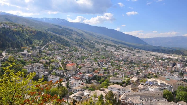Gjirokasta in Albanien