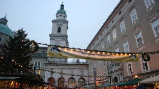 Haupteingang zum Salzburger Christkindlmarkt
