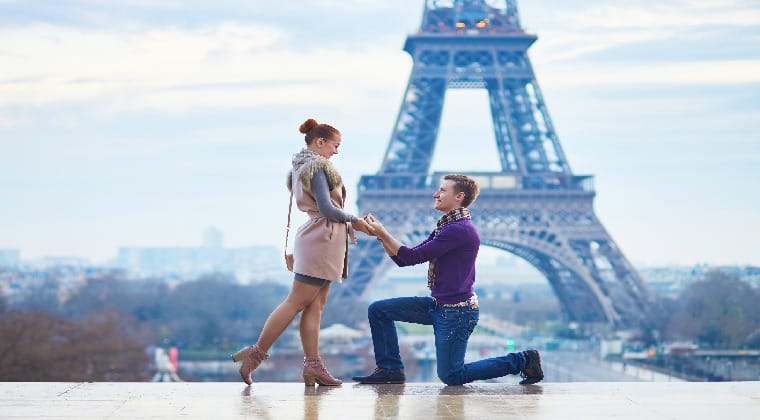 Heiratsantrag Ideen Eifelturm Paris