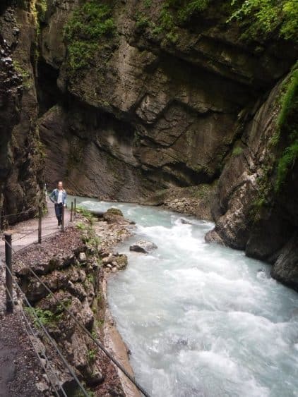 Ich in der Klamm