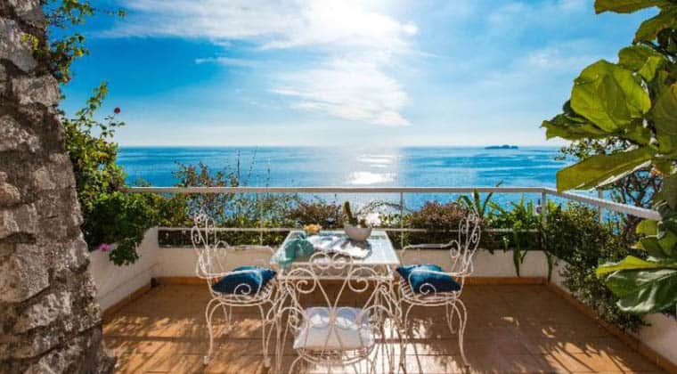 Hotel Eden Roc Positano Aussicht