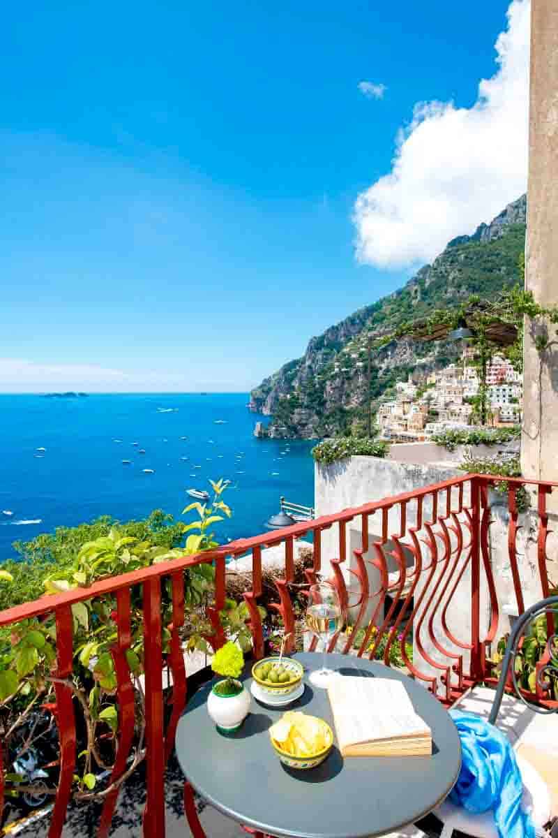 Hotel Eden Roc Positano Aussicht