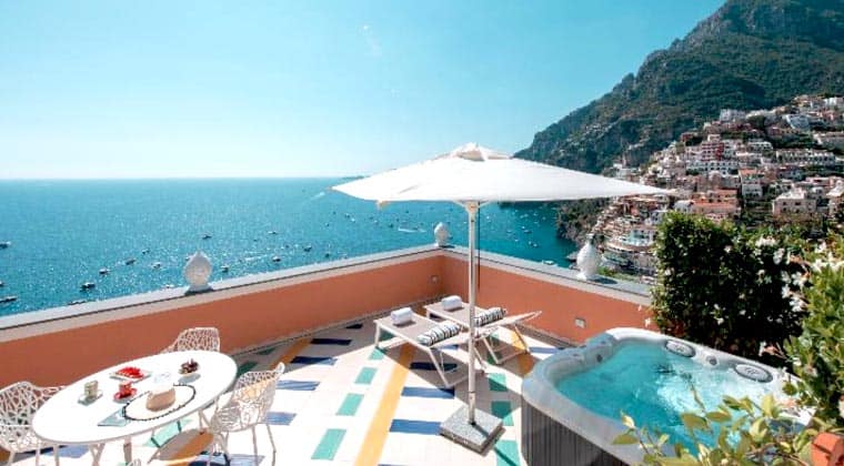 Hotel Eden Roc Positano Jacuzzi
