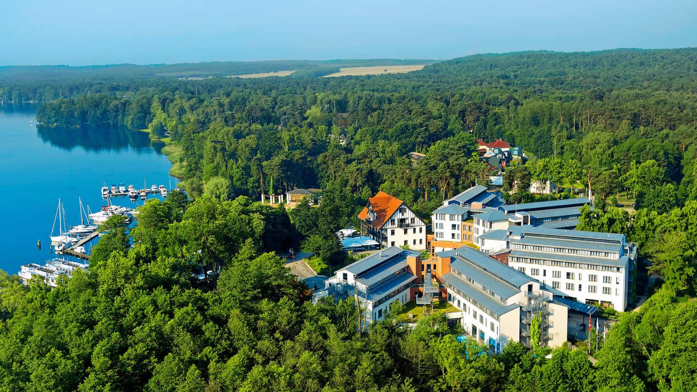 Direkt am Scharmützelsee gelegen: Das Hotel Esplanade Resort und Spa Bad Saarow