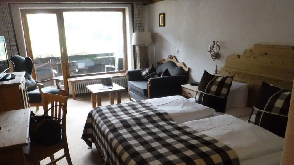 Unser Doppelzimmer im Hotel Lanig Resort und Spa