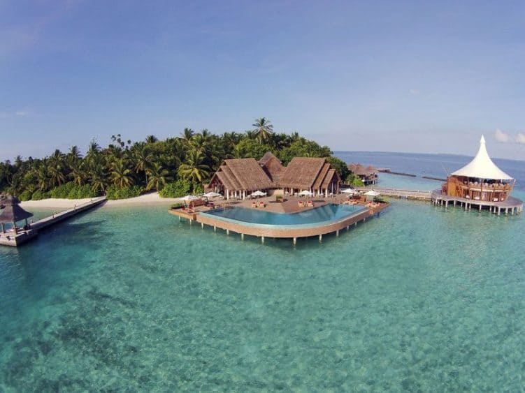 Komfortable Unterkünfte mitten im Ozean