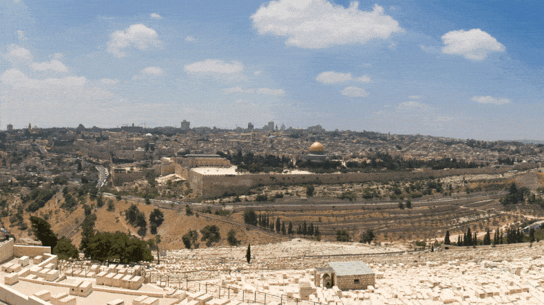 Ausblick über Jerusalem (Copyright: Jostein Skevik)