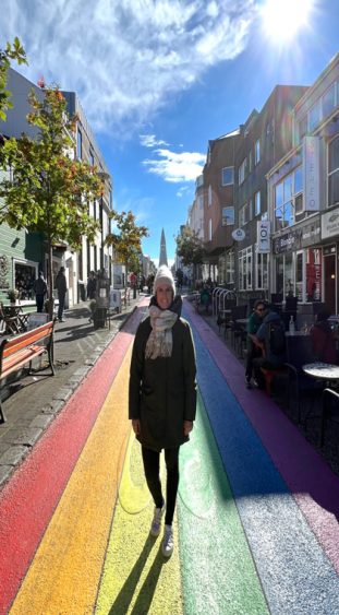 Sightseeing in Islands Hauptstadt Reykjavik.