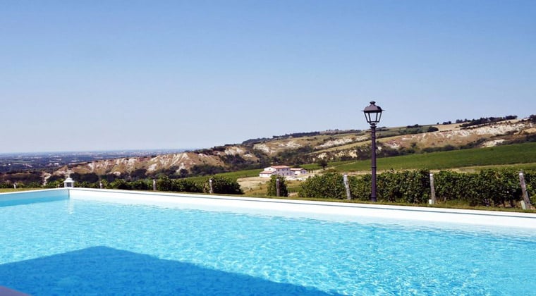 Pool vom Borgo Conde Wine Resort
