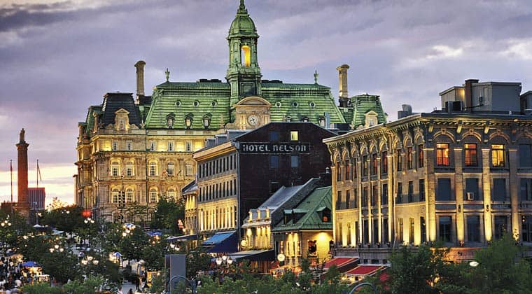 Kanada Altstadt von montreal