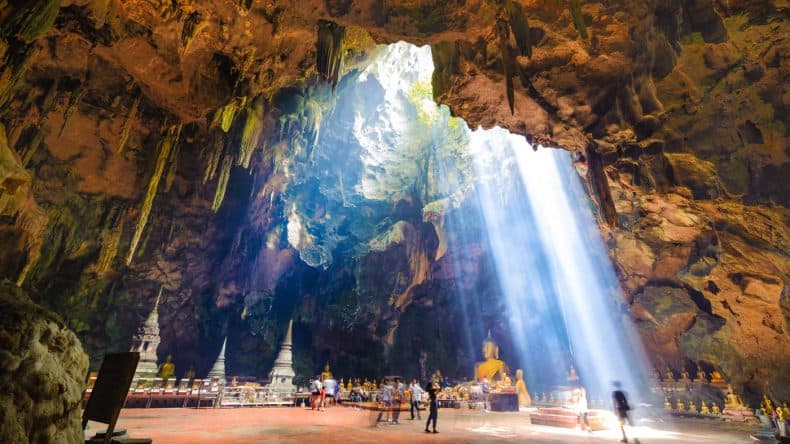 Khao Luang Höhle Phetchaburi Thailand