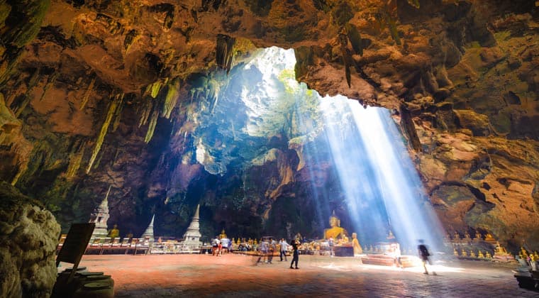 Khao Luang Höhle Phetchaburi Thailand