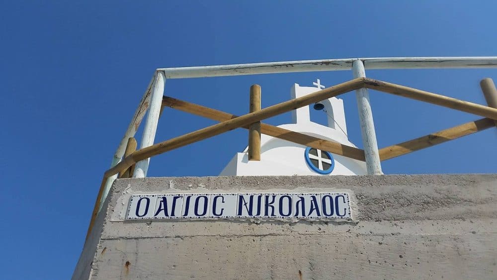 Diese kleine Kapelle habe ich inder Bucht bei Kolymbia erspäht