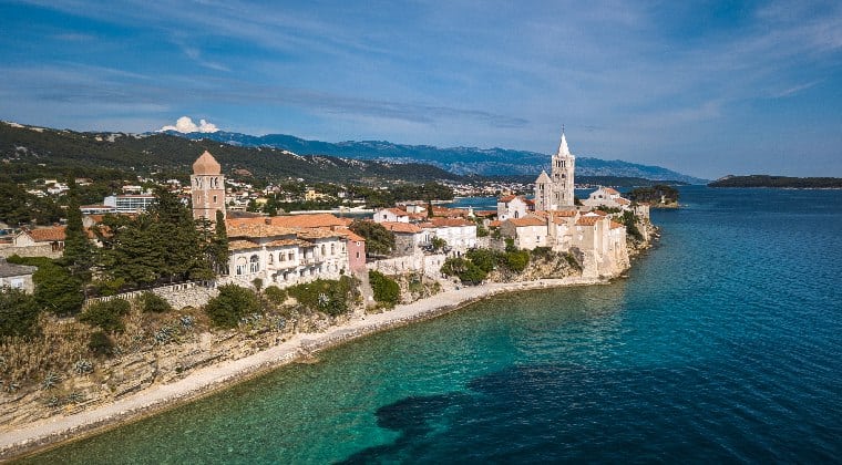Kroatien Inseln Altstadt Insel Rab