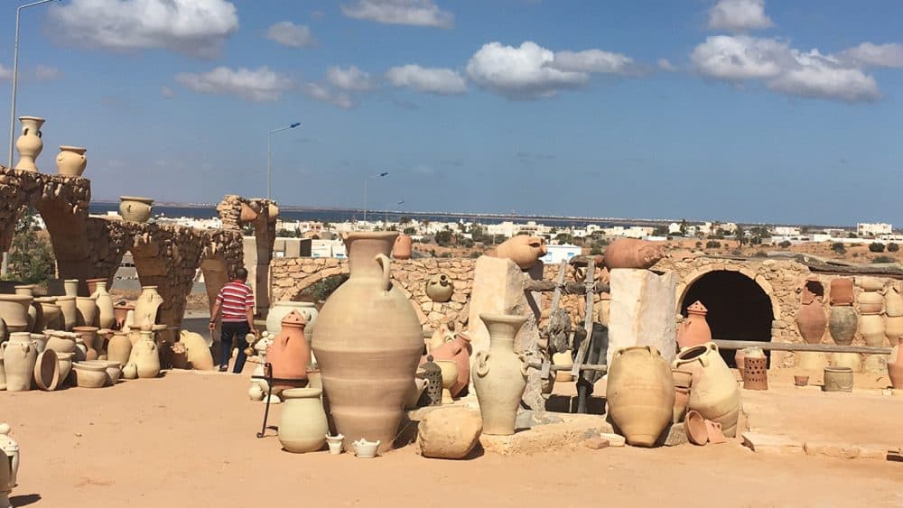 Viele Keramikkunstwerke sind hier zu finden