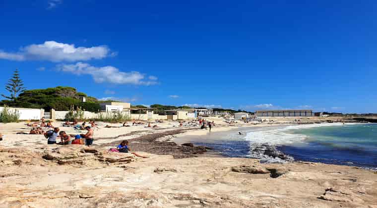 Favignana Strand Lido Burrone