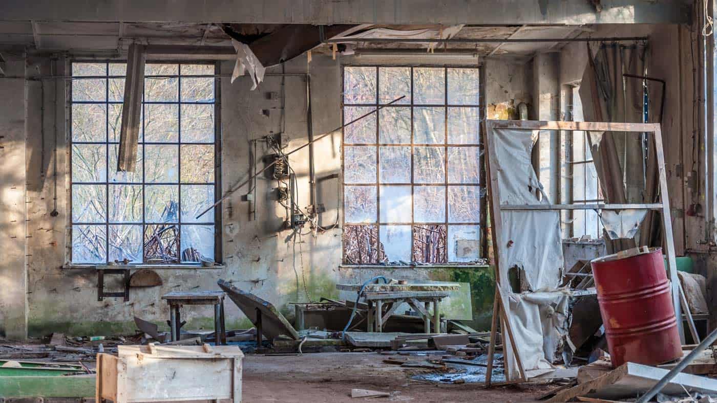 Lost Place alte verlassene Fabrik Deutschland