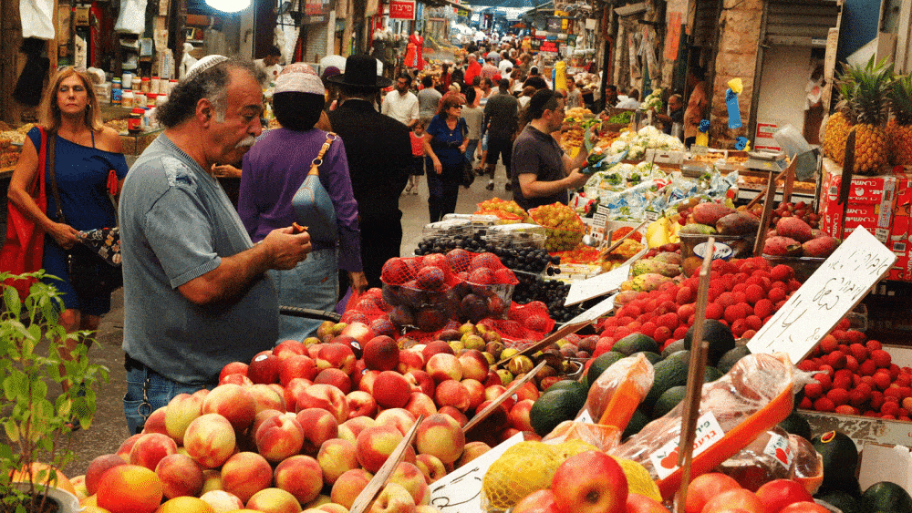 Ein Besuch lohnt sich allemal: Der Mahane Yeuhda Markt in Jerusalem (Copyright: itraveljerusalem)