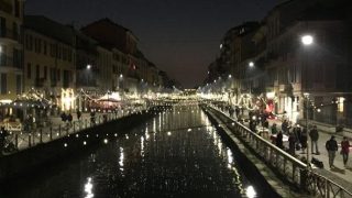 Mailand bei Nacht